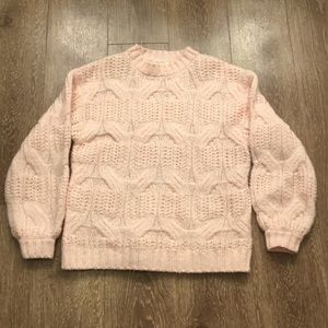Knit winter sweater